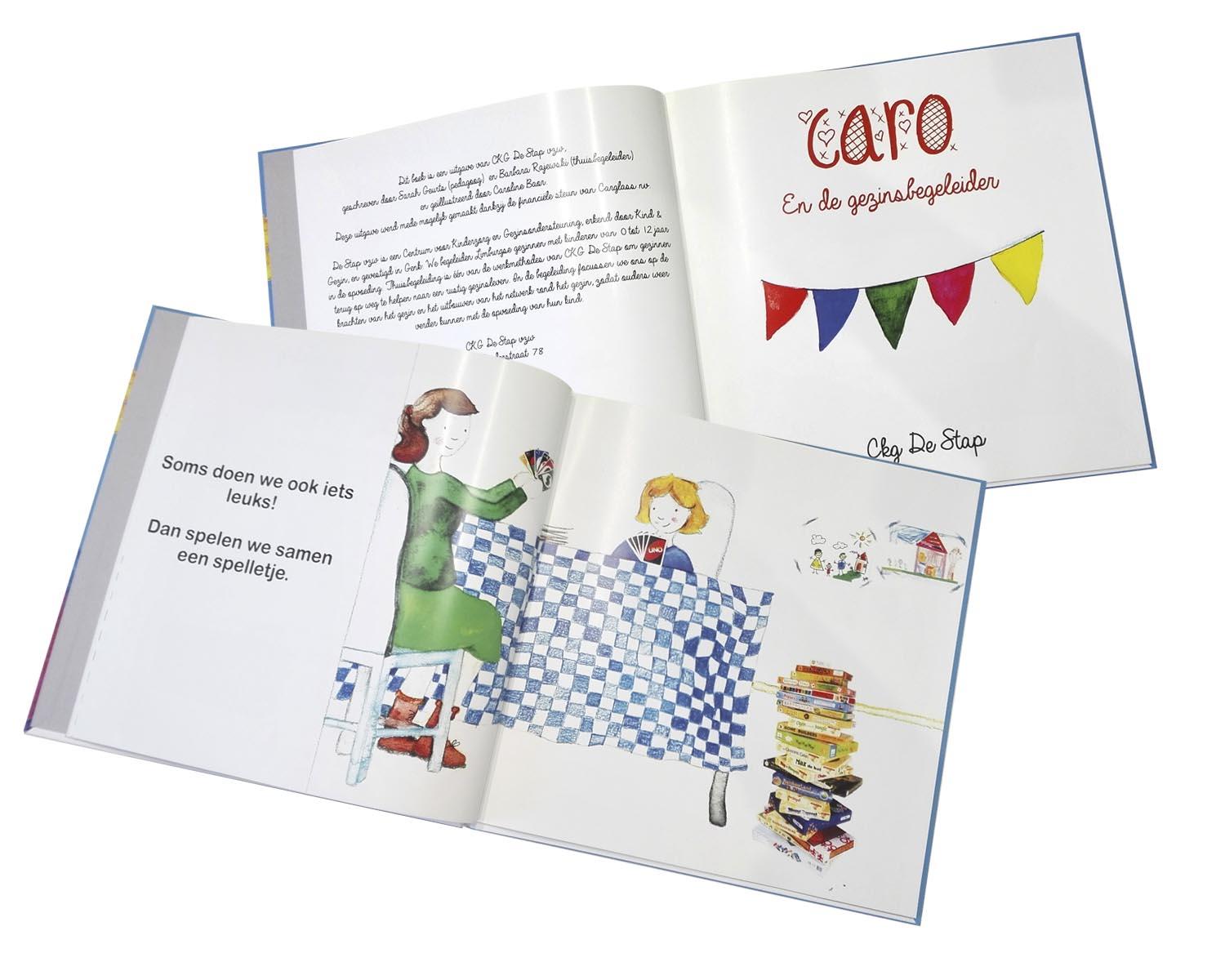 boek Caro en de thuisbegeleider boek Caro en de thuisbegeleider De Stap
